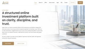 Alpexfunds screenshot